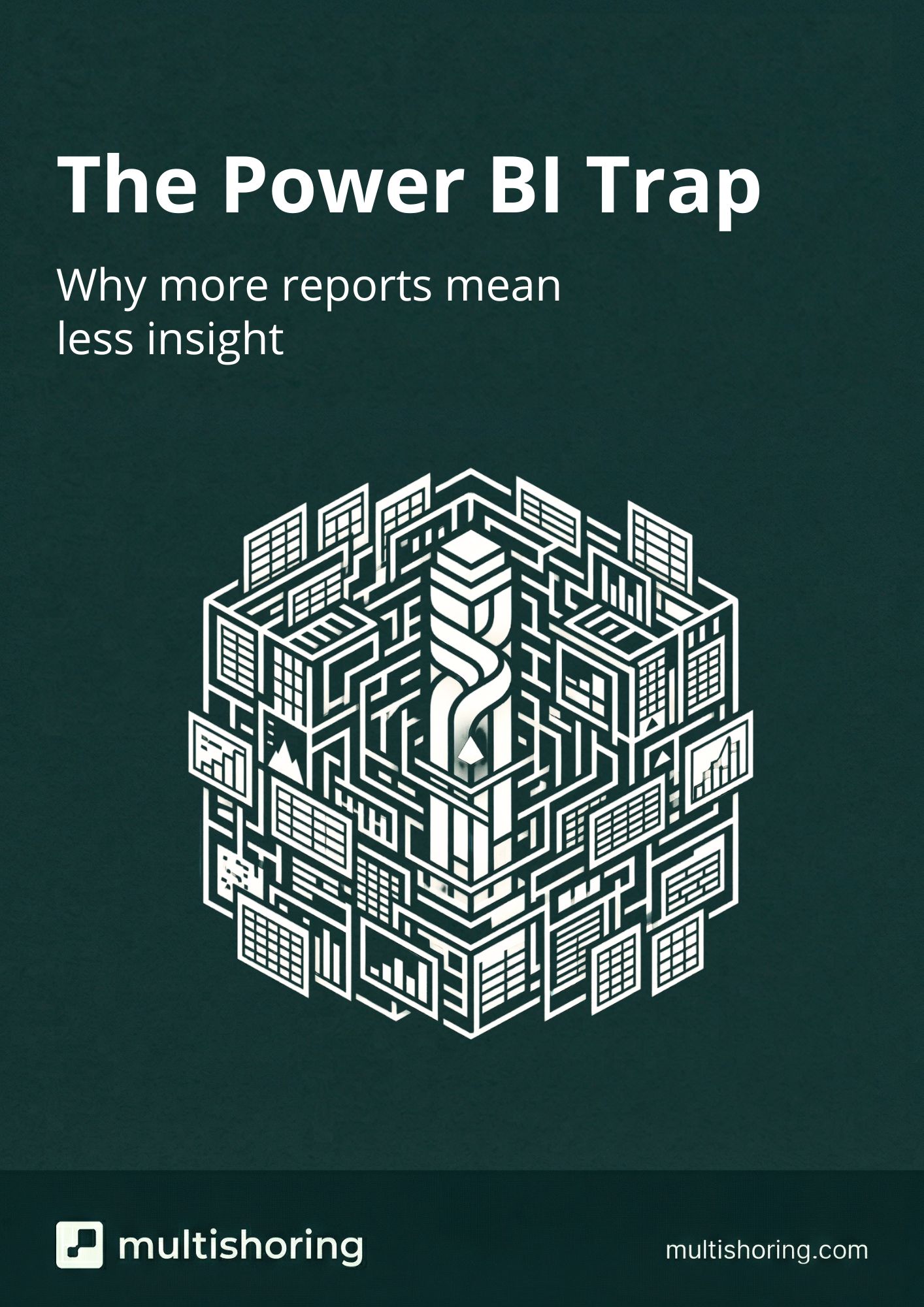 Cost vs Control: The Power BI Optimization Whitepaper Cover