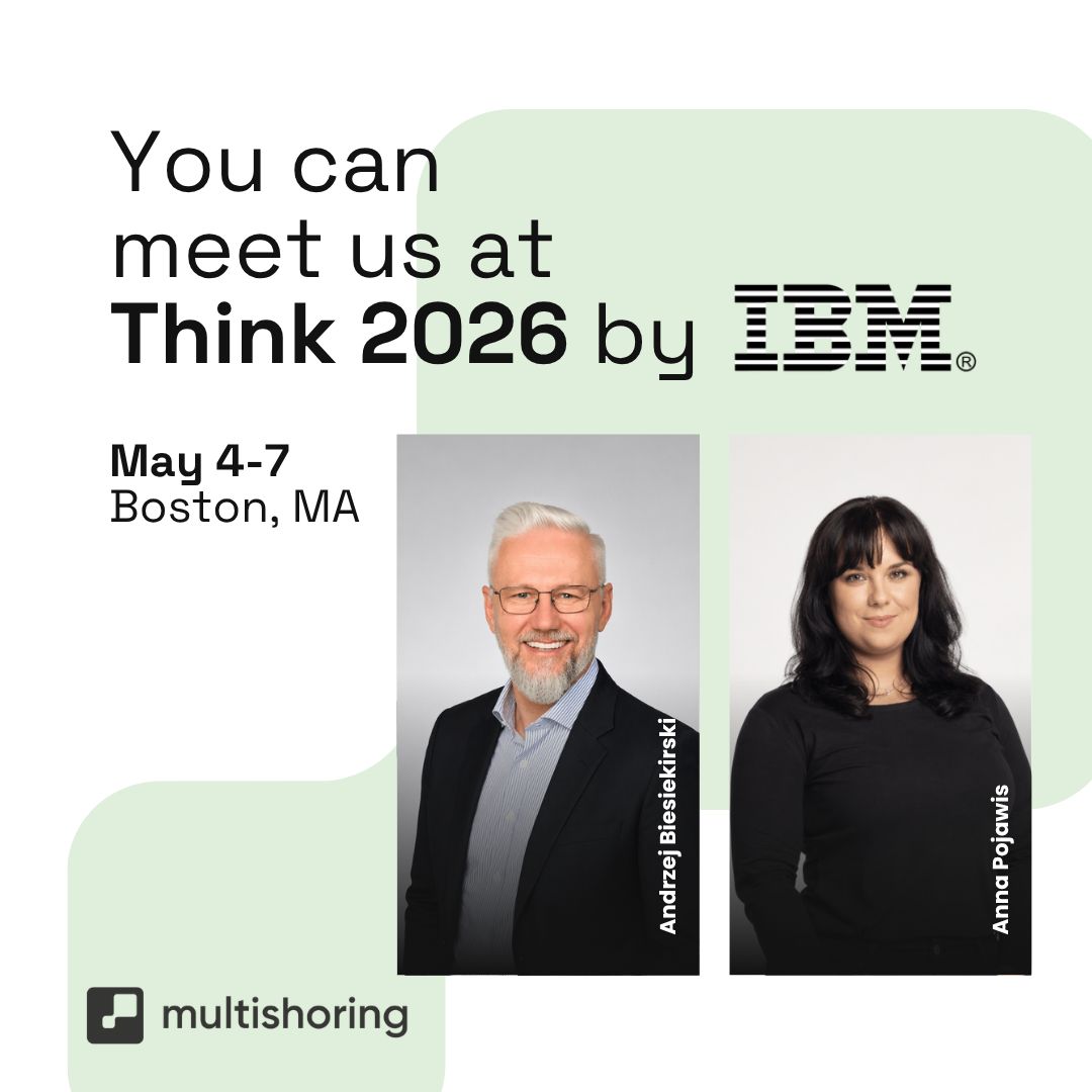 Multishoring at IBM Think 2026 - Boston
