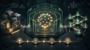 Enterprise AI security architecture protecting data, agent access, and audit logs